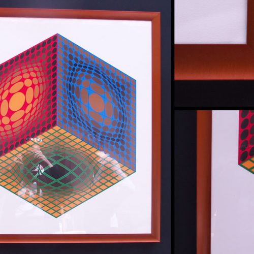 cadre de tableau cube